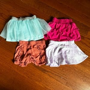 18 month skirts and shorts